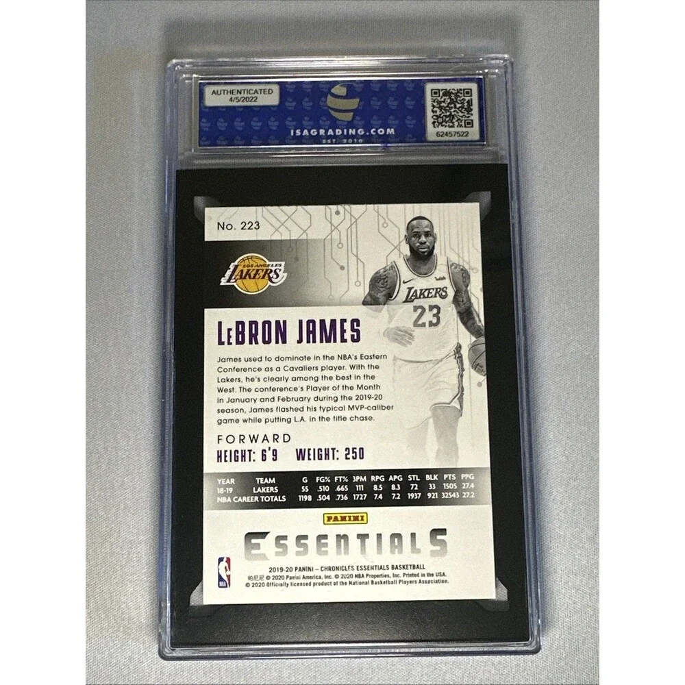 2019-20 Panini Chronicles - Essentials LeBron James #223